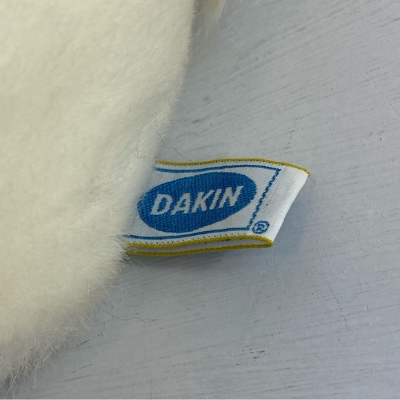 Vintage 1983 Dakine White and Pink Plush Bunny Easter Bunny Toy Stuffed Animal - Picture 7 of 14